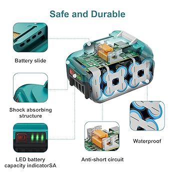 makita 18v バッテリー Makita 18V LXT Lithium-Ion Compact Battery Pack 2.0Ah with