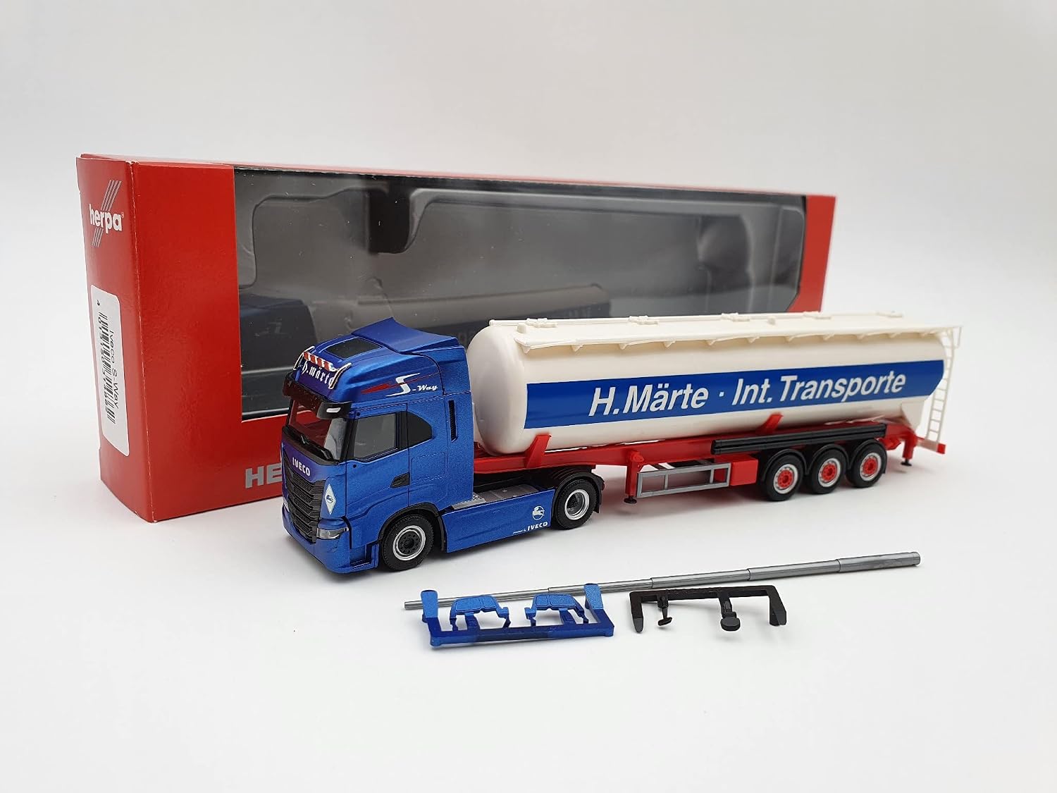 herpa Iveco S-Way Silo wciągarka siodełkowa marzenie 1:87 314862 /HN1711