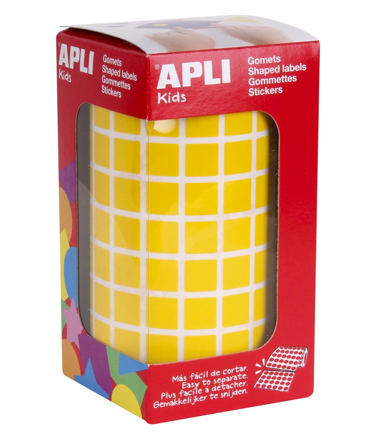 APLI Kids Square - 10 mm Cuadrado Yellow
