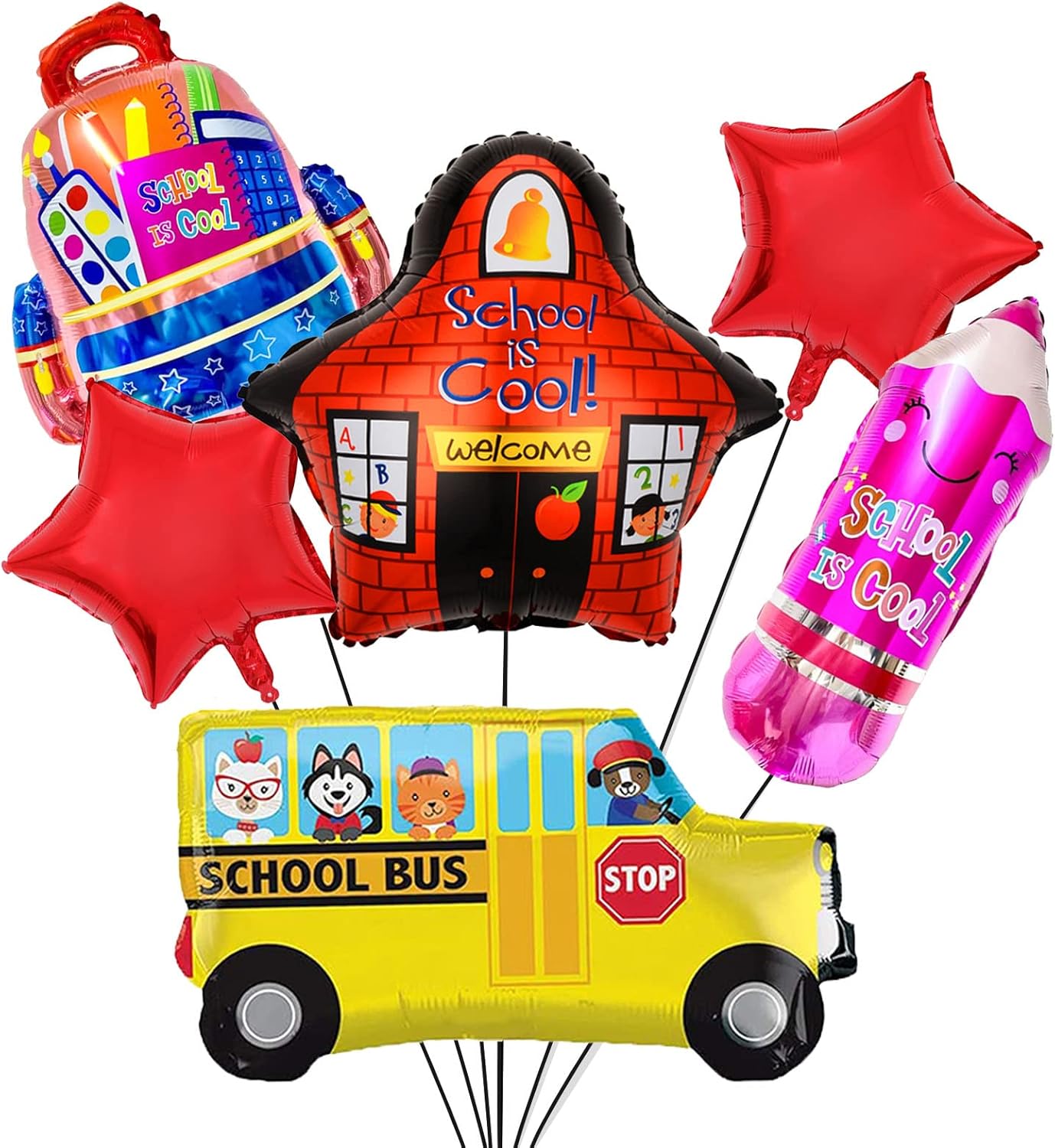 Back to school balloons. back to school party decorations