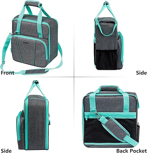 Miniatura 4 de BAGSPRITE Bolsa de viaje para cafetera, compatible con cafetera Keurig K-Express, estuche de transporte K-Iced de una sola porción con múltiples