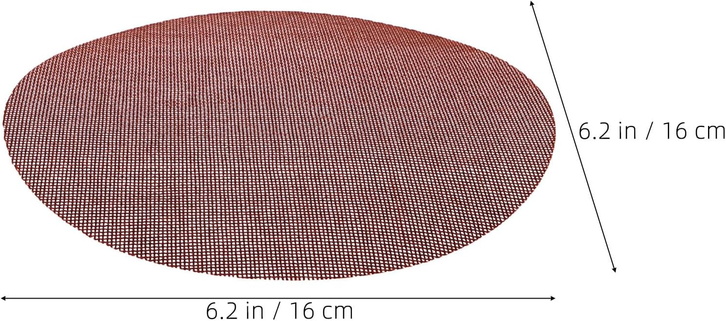 4pcs Lamp Shade Diffuser - 6.3in Round Dazzling-Proof Led Light Diffuser Cover - Coffee Spotlight Lamp Anti-Glare Shade Cover For Home Office Coffee Shop (Brown)
