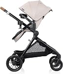 Evenflo Pivot Xpand NXT Travel System featuring LiteMax NXT Infant Car Seat - Canyon Beige