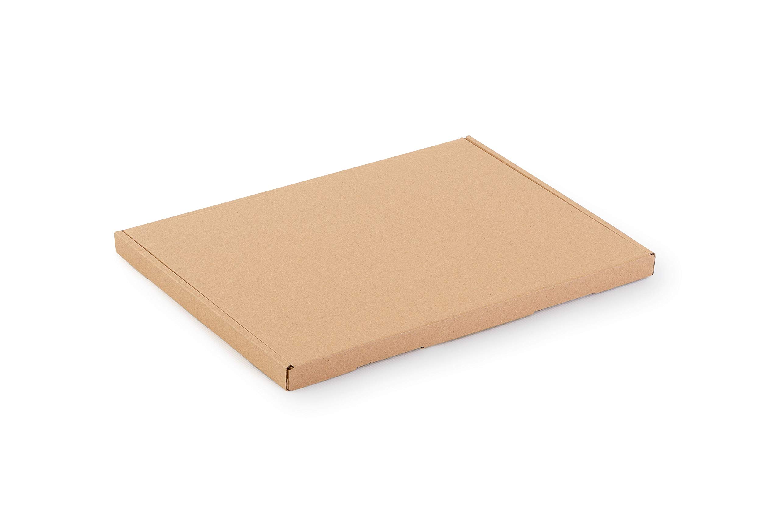 Caja de embalaje de cartón Caja de envío Caja de documentos Caja de transporte Paquete pequeño Royal Mail 350x250x20mm Caja para imagen de calendario A4 (20)