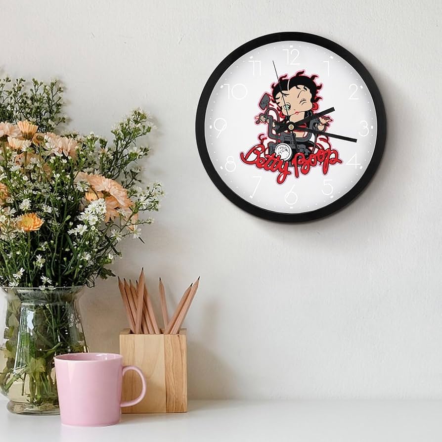 ＋＋ベティ・ブープ＋＋　スカート上げ　壁掛け時計 ＋＋ベティ・ブープ＋＋ スカート上げ 壁掛け時計 Betty Boop