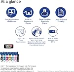 Epson Expression Photo XP-8800 Wireless Printer with 6-Color Claria Ink System, Borderless Prints up to 8.5" x 11", Fast Printing, 4.3" Color Touchscreen, Built-in Scanner and Copier