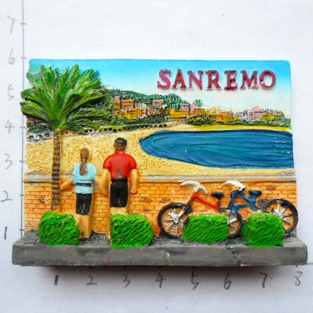 Tuscana Italia 3D Frigorifero Magnetico Viaggio Sticker Souvenirs Casa & Cucina Decorazione Italia Frigorifero Magnete dalla Cina