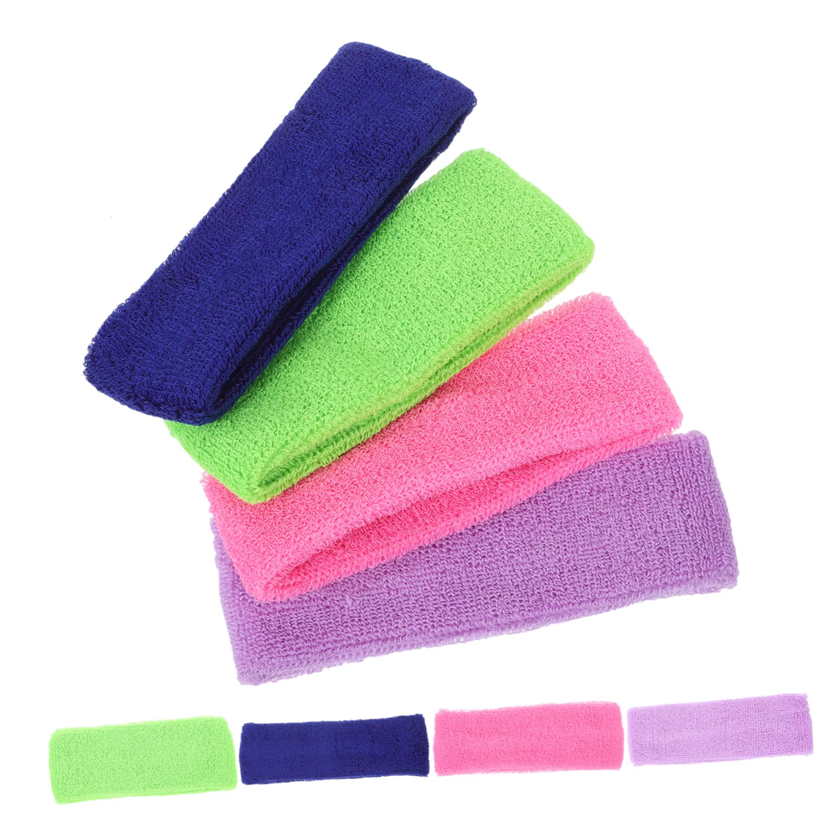 HEMOTON Diadema De Entrenamiento Banda De Cabello Bandas De Sudor De Las Mujeres Diadilla para Venda Absorber Absorbente Deportes Gris Hilo De Poliester