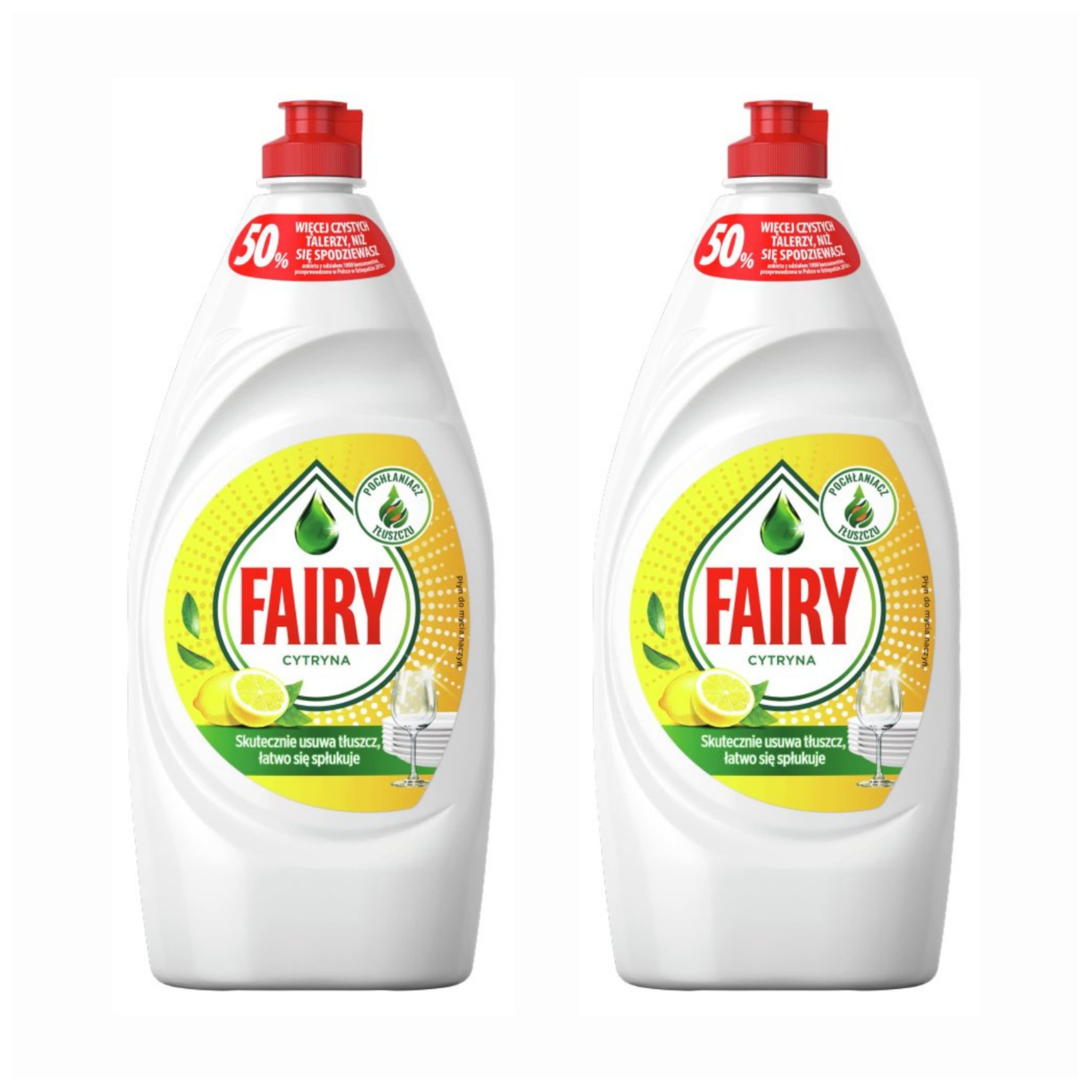 Liquide vaisselle | FAIRY | Citron | Lot de 2 x 900 ml |
