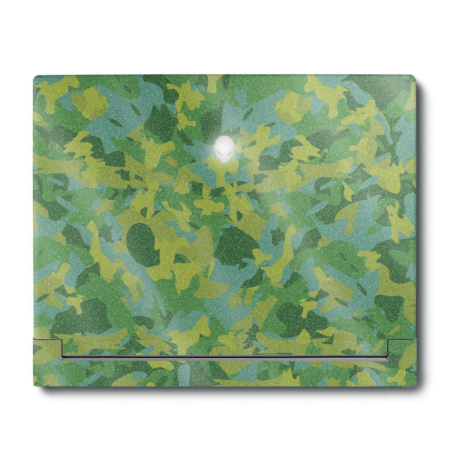 MightySkins Glossy Glitter Skin Compatible with Alienware X16 R1 (2023) Full Wrap Kit - Verde Camouflage | Protective, Durable High-Gloss Glitter Finish | Easy to Apply | Made in The USA