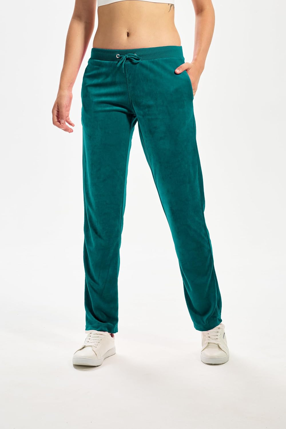 TanBridge Women’s Velour Tracksuit Set 2 Piece Y2K Outfits Zip Up Velvet Hoodie Sweatsuit Jogging Casual Sport Lounge Wear - Image 7