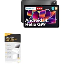 BoxWave Screen Protector Compatible with Headwolf Hpad6 - ClearTouch Anti-Glare Privacy 2-Pack, Privacy Screen Protector Flexible Film Anti-Glare