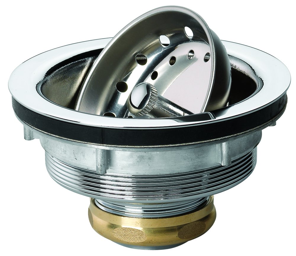 Passoire à panier Homewerks 7040-301B en laiton pour évier de cuisine 7,6-10,2 cm