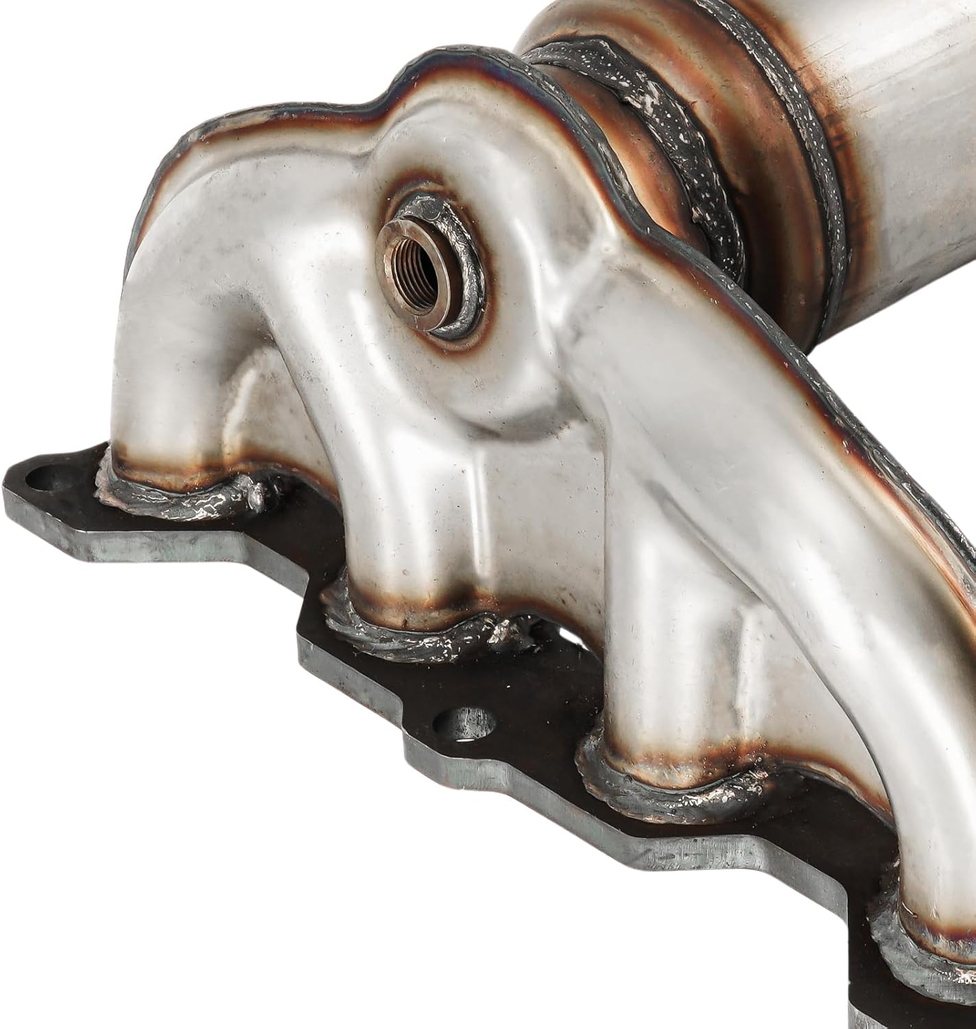 SIZZER Front Catalytic Converter w/Exhaust Manifold for Sorento LX EX 2011-2013 2.4L,Santa Fe GLS 2011-2012 2.4L,Santa Fe Limited 2010-2012 2.4L Catalytic Convertor OE# 16690,1Pcs(EPA Compliant)