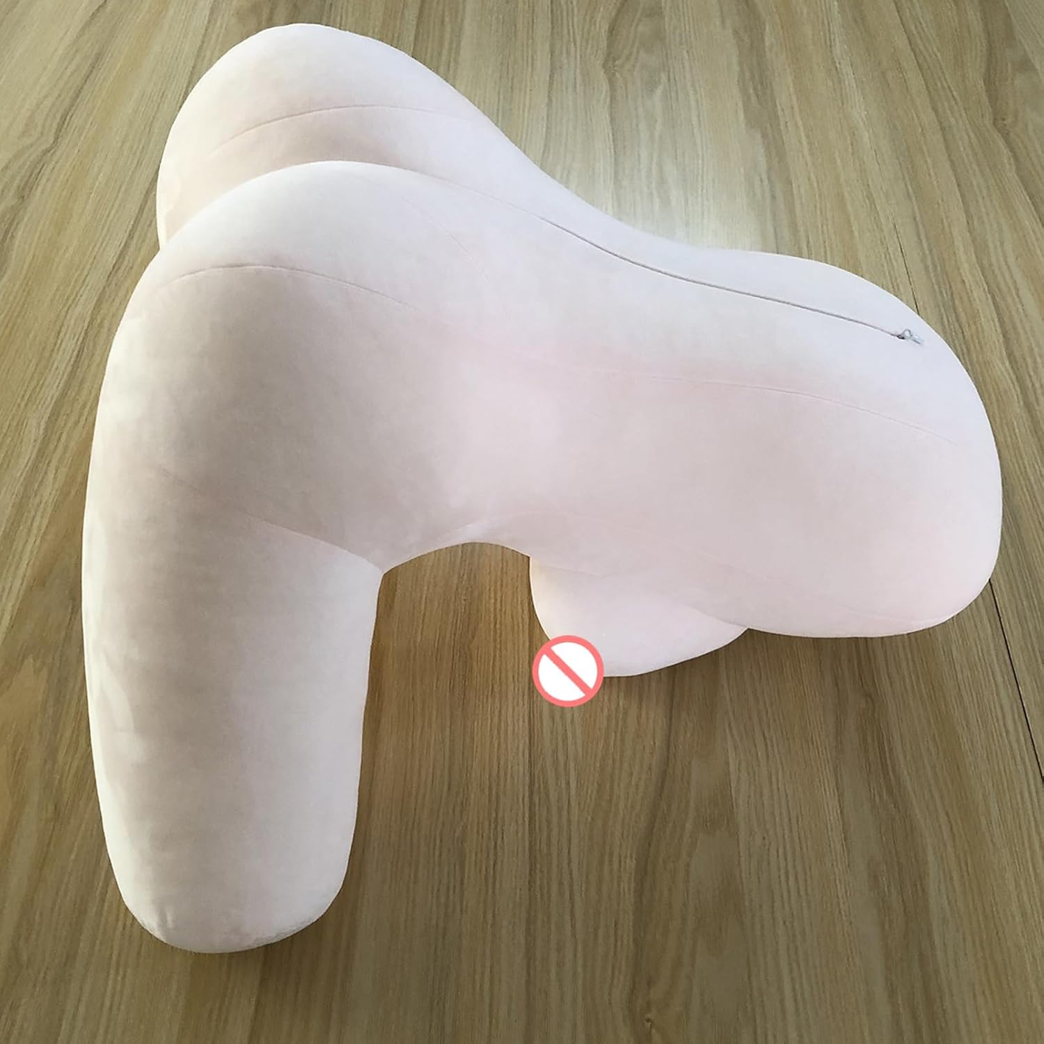 Full Size Body Pillow Cushions for Sofa, Bed & Office, Plush Dolls with Holes, Soft PP Cotton Lumbar Pillow for Friends & Couples