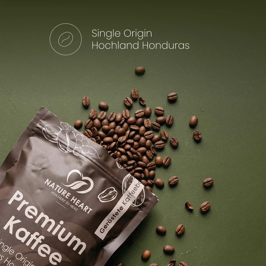 Nature Heart Premium Kaffee Honduras Single Origin Arabica Kaffeebohnen