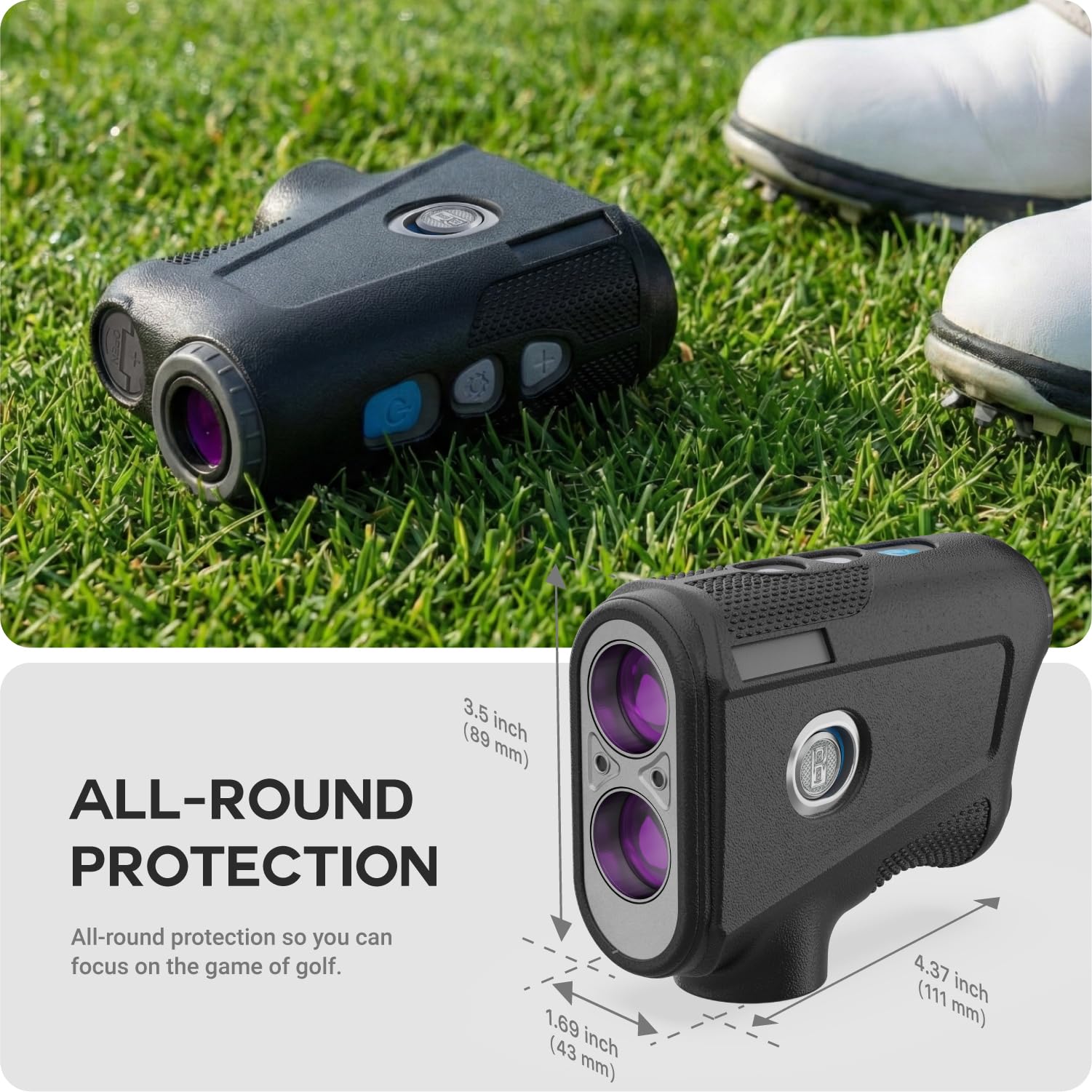 Bushnell TOUR VA シリコンカバー付き Amazon | Bushnell Tourハイブリッドレーザーゴルフ距離計対応シリコン
