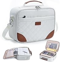 Vista 20 de Funda grande para la Biblia para mujer - Fundas para la Biblia - Estuche de transporte para la Biblia - Bolsos y carteras para libros para mujer