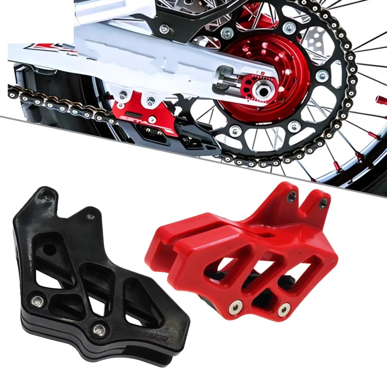 Catena Guida Guard Compatibile Con Per CRF250F 2019 2020 2021 Moto Catena Guardia Guida Accessori Di Protezione Ricambi Universali