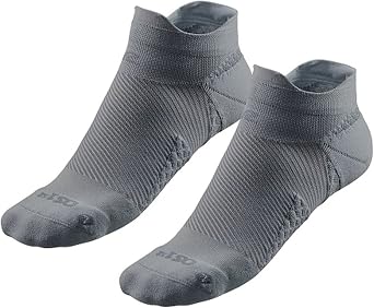 Road Runner Sports R-Gear OS1st Plantar Fasciitis No Show Socks for Men and Women 2 Pairs