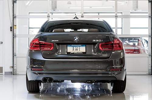 Miniatura 2 de AWE Tuning Escape 3010-23022 BMW F3X N20/N26 328i/428i Touring Edition (un solo lado - puntas negras diamante de 3.150 in)