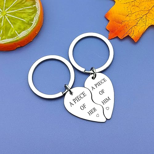 Miniatura 4 de Boyfriend Husband Gifts from Girlfriend Wife Couples Keychain for Women Men