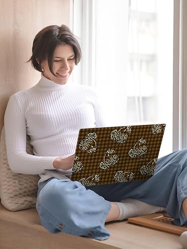 Miniatura 27 de Seorsok Funda compatible con MacBook Air de 15 pulgadas 2023 2024 Release M3 A3114 M2 A2941 con pantalla de retina líquida Touch ID, funda rígida