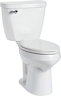 Mansfield Plumbing 385.386.WHT Summit ADA 1.6 Toilet with 10