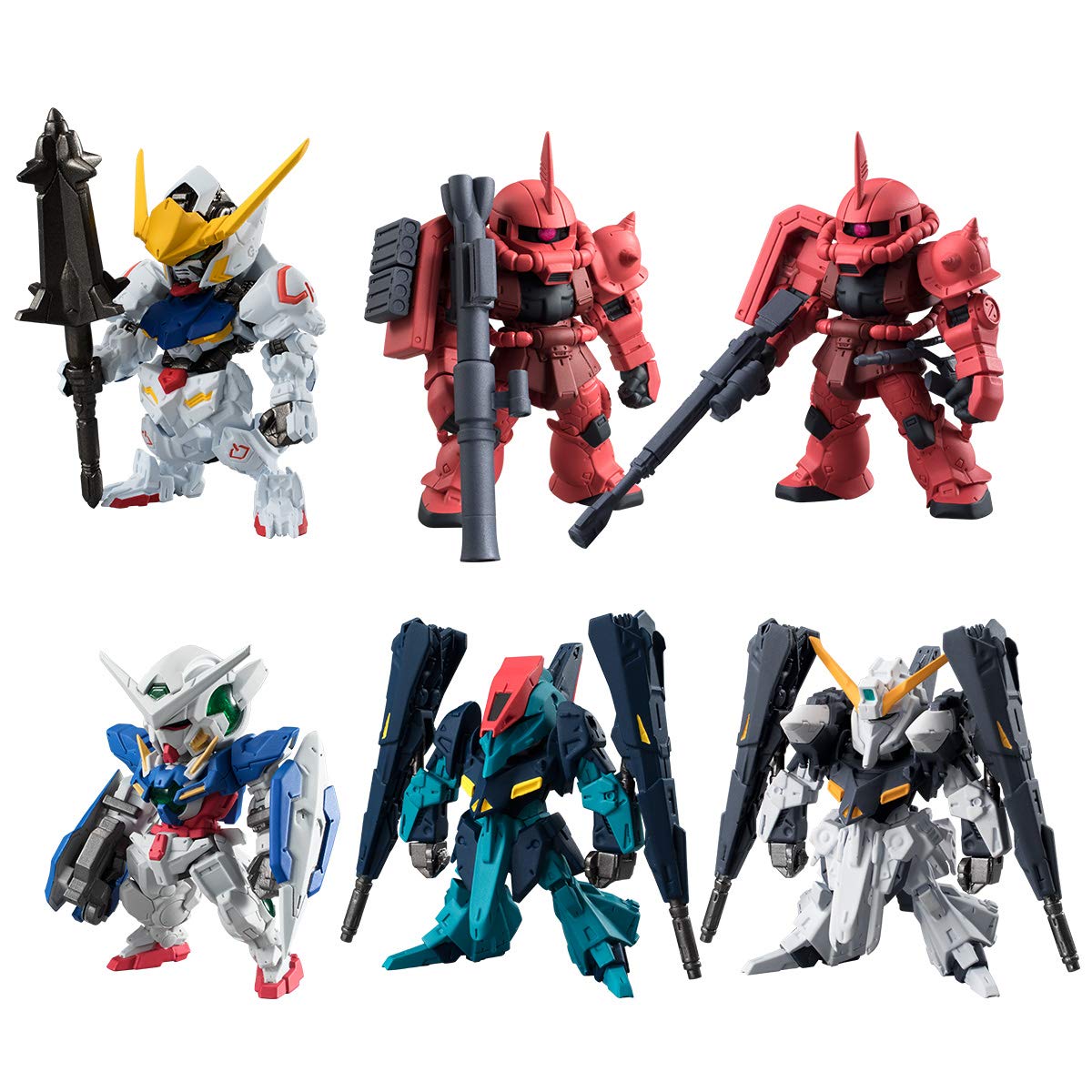 Amazon | 食玩 FW GUNDAM CONVERGE(ガンダムコンバージ)#02 【全6種 