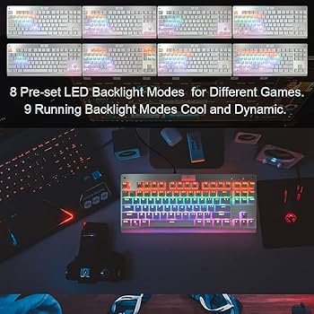 Amazon.com: MarsHopper Z-77 75% Mechanical Keyboard – 87-Key