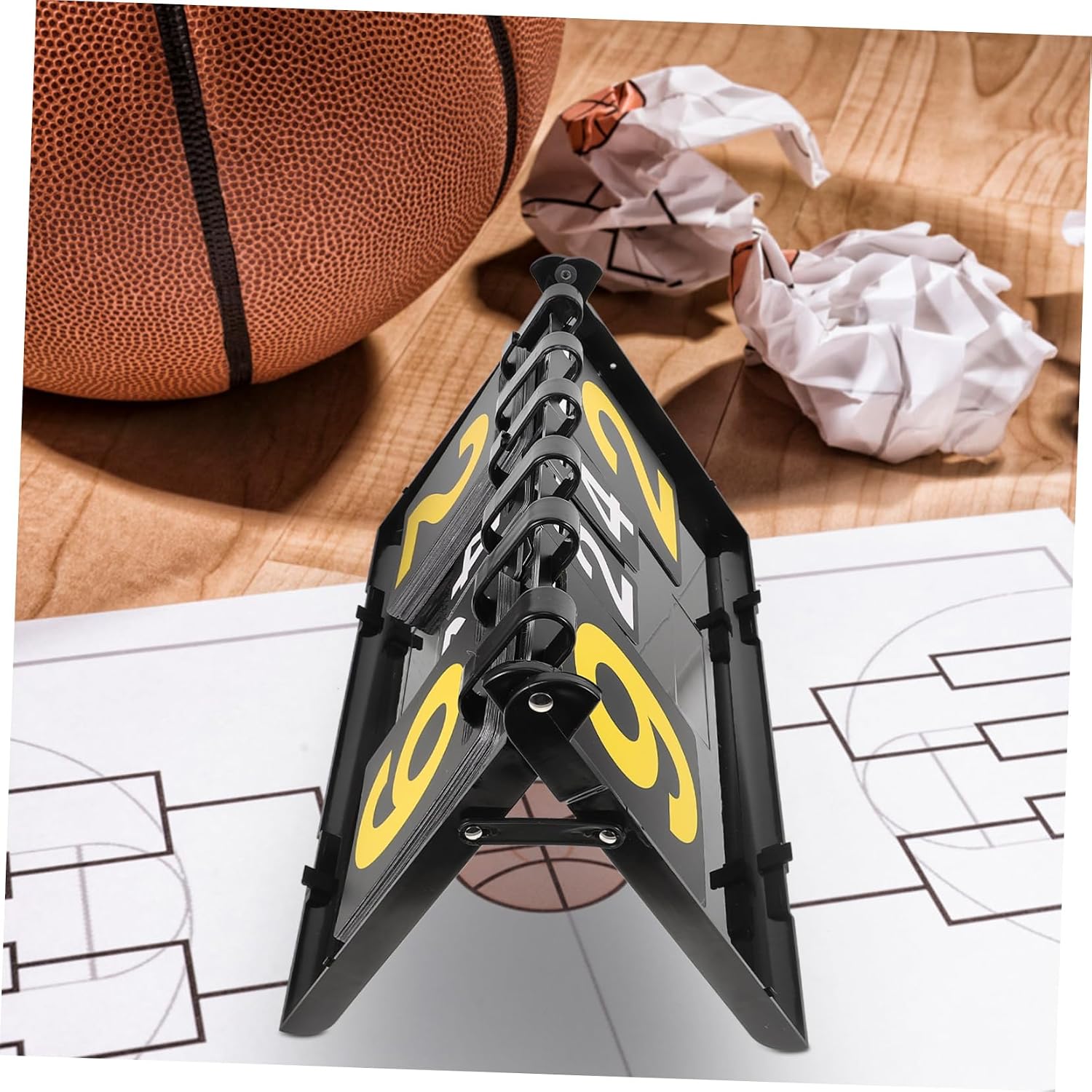 Scoreboard for Sports Multisport Scorekeeper Basketball Soccer Tennis Portable Digital Scoreboard PVC Easy to Use