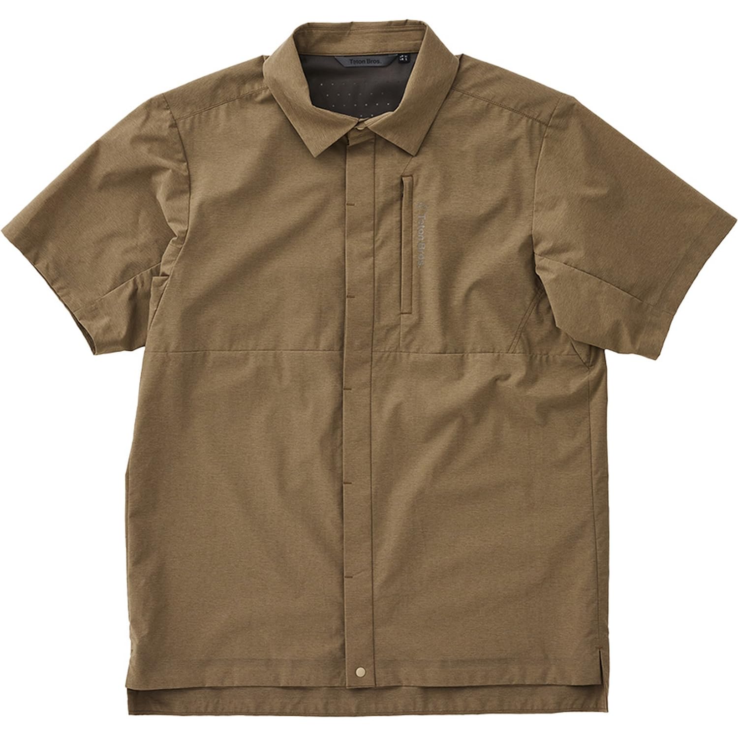 Amazon.co.jp: [ティートン ブロス] Run Shirt XSサイズ Brown