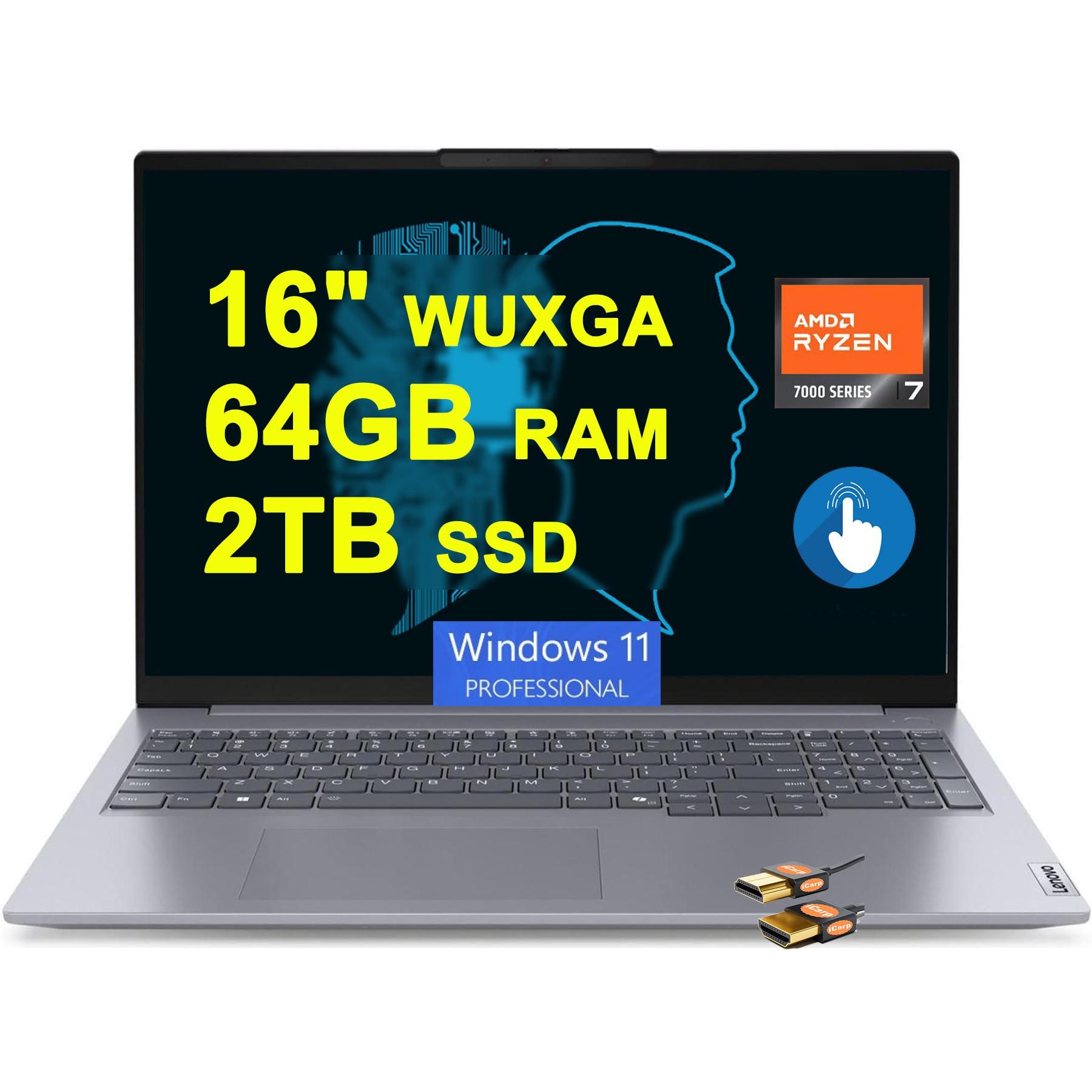 Amazon.com: Lenovo ThinkBook 16 G7 Business Laptop 16