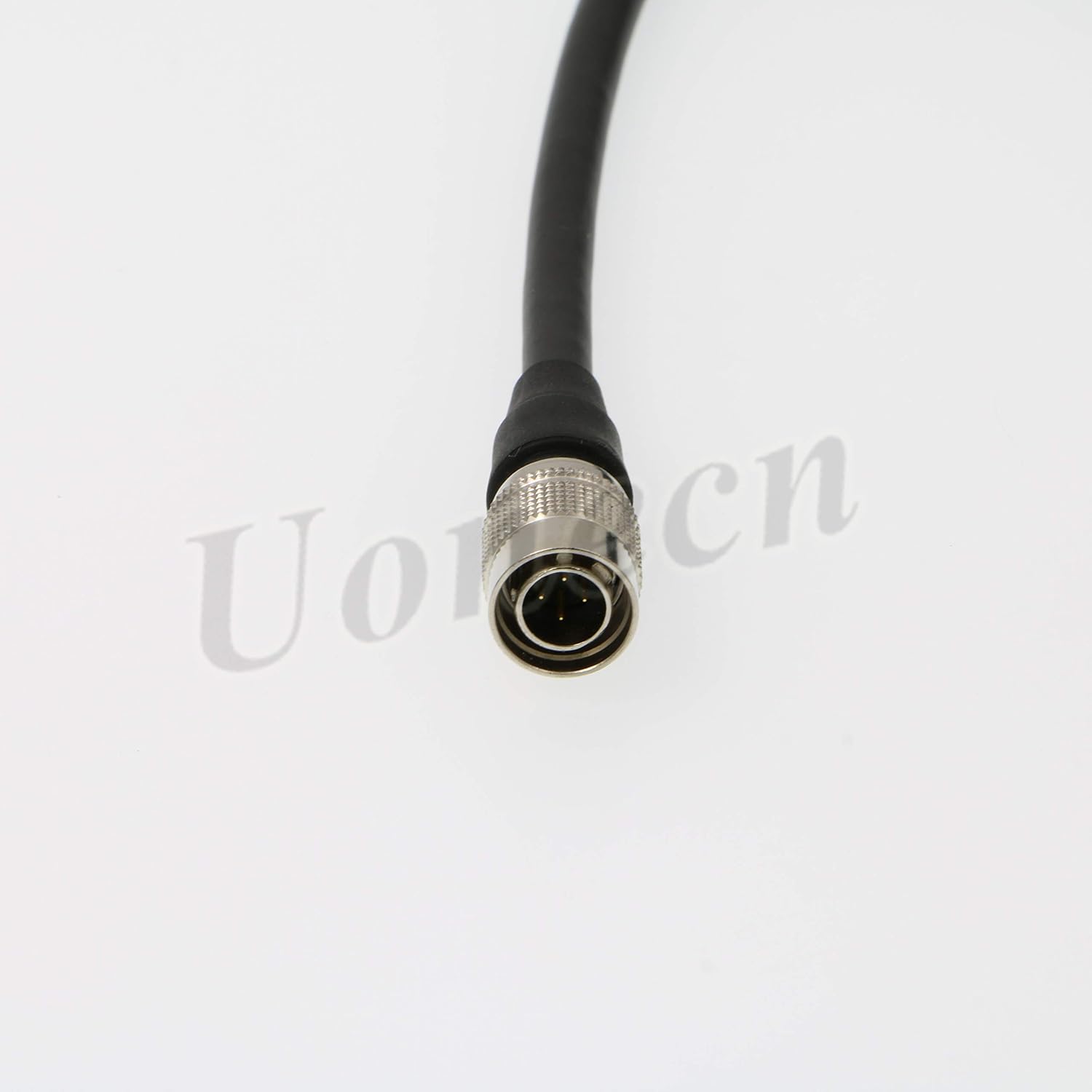 Uonecn 4 Pin Hirose Male HR10A-7P-6S Cable for Basler GIGE AVT CCD Camera