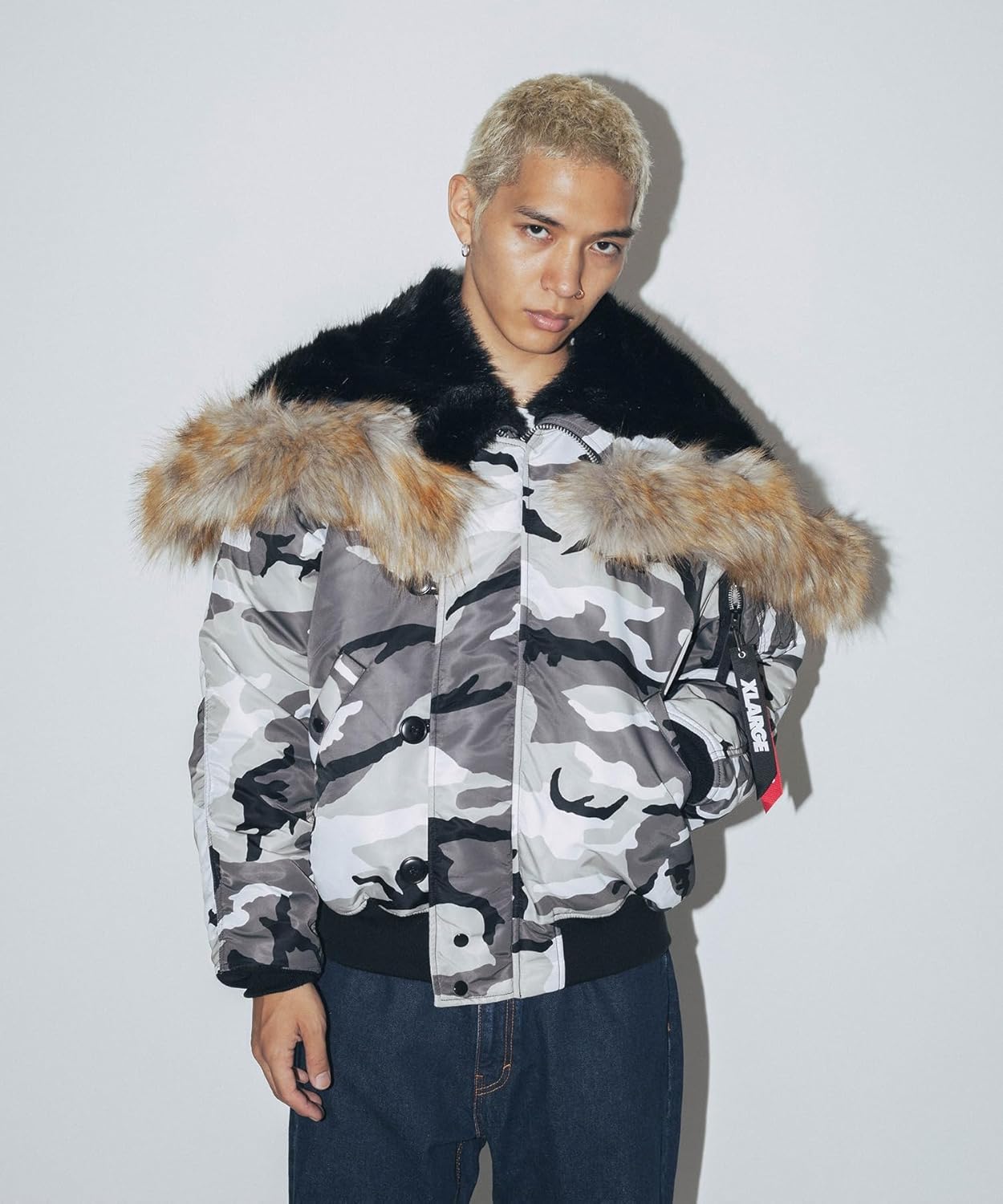 Amazon | エクストララージ×アルファインダストリーズN2Bジャケット