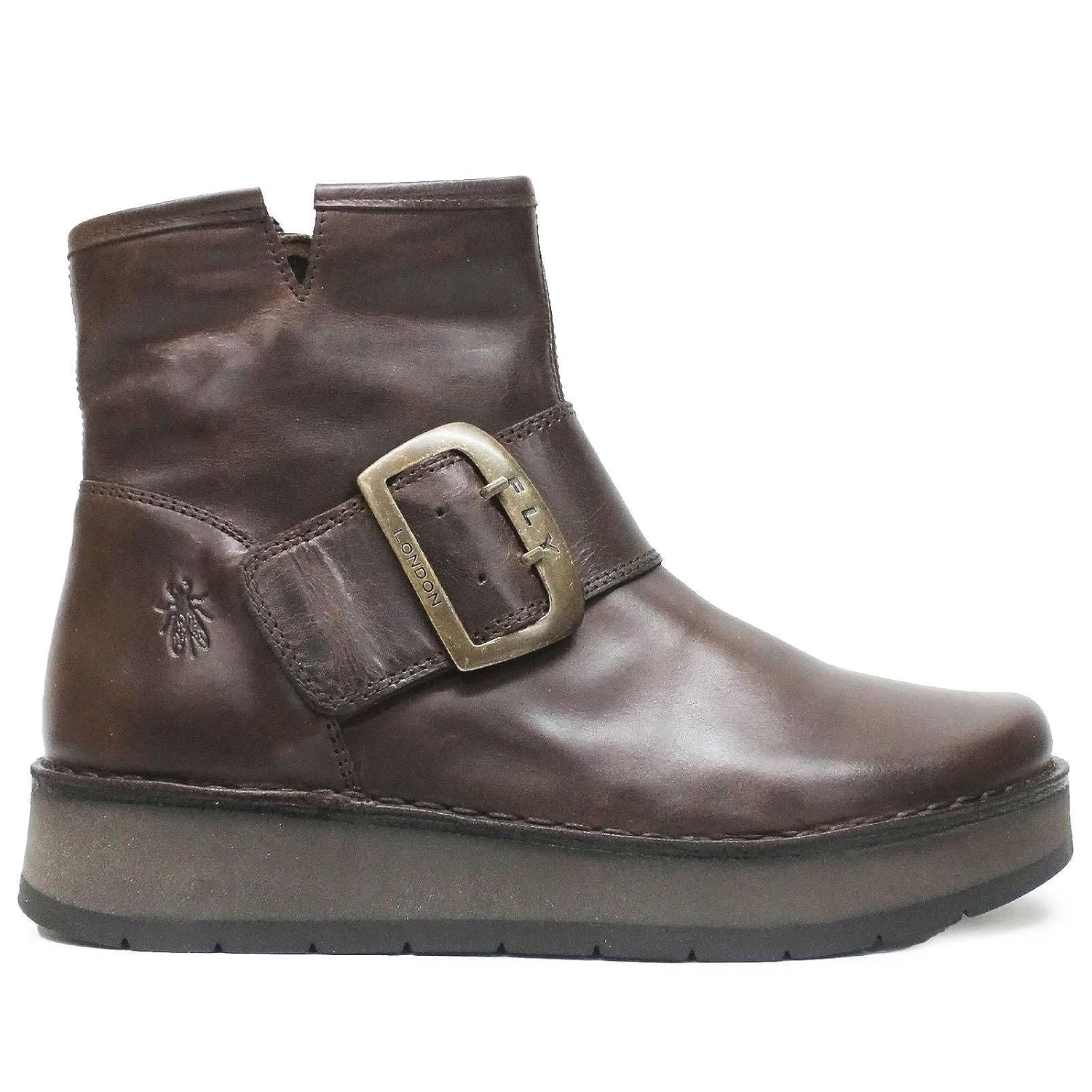 FLY London Womens RADS200FLY Rug Leather Boots