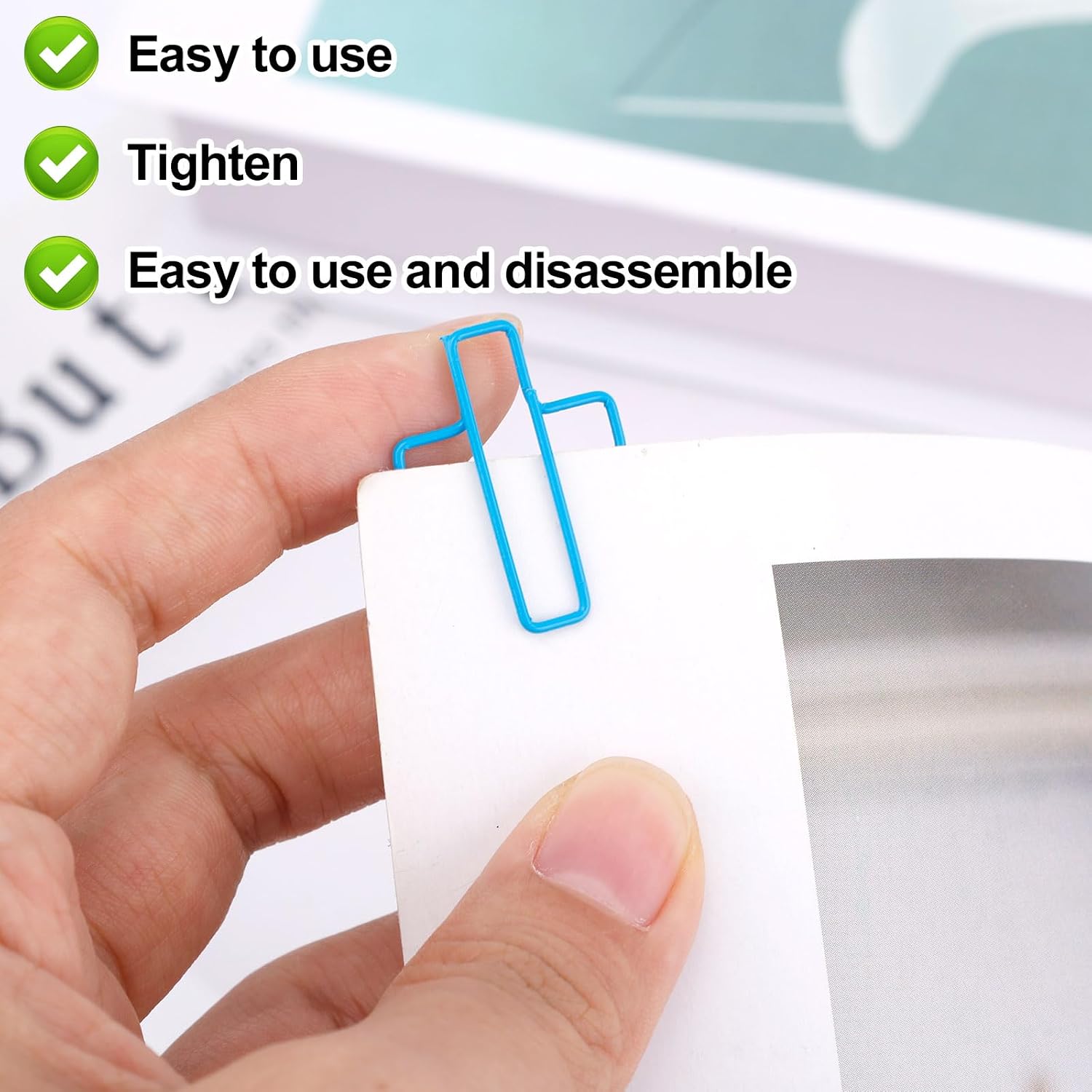 200pcs Ross Paper Clips, Multicolored Christian Decorative Paper Clips Bible Journal Clamps Gifts Bible Study Stuff Accessories Supplies for Office School Home image 5