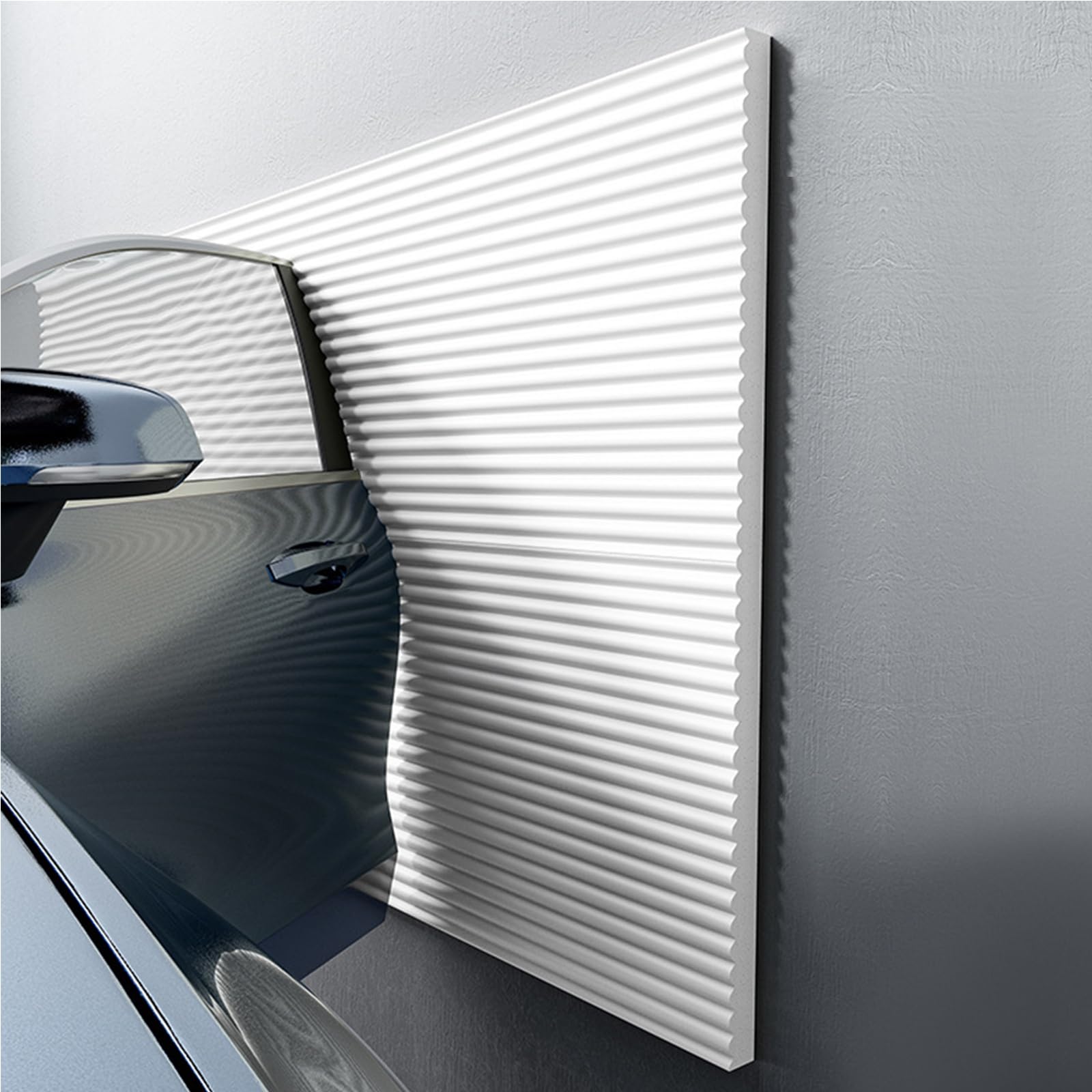 Protector Pared Garaje Columnas Autoadherente Protector Parking Anticolisión Protectores Puertas y Parachoques Protección Garaje Coche