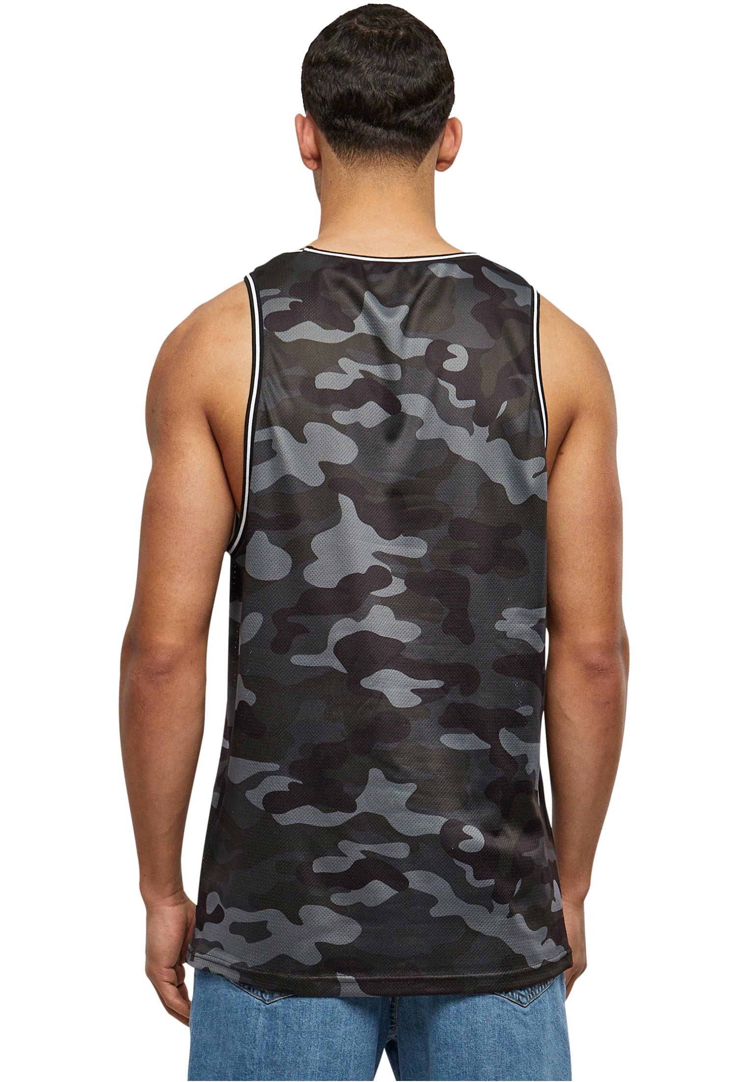 Urban Classics Herren Tb2065-camo Mesh Tanktop Unterhemd