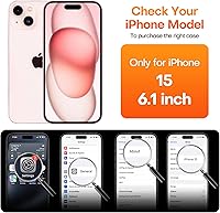 Vista 11 de ImpactStrong Magnetic Guard Designed for iPhone 14 Pro Max Case [Camera Protection] [Military Grade Drop Tested] [Compatible with MagSafe] Slim Black