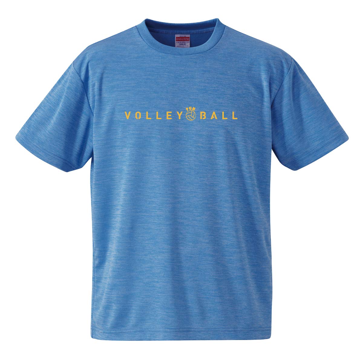 Amazon.co.jp: [apricot] バレーボール Tシャツ ドライ ヘザー