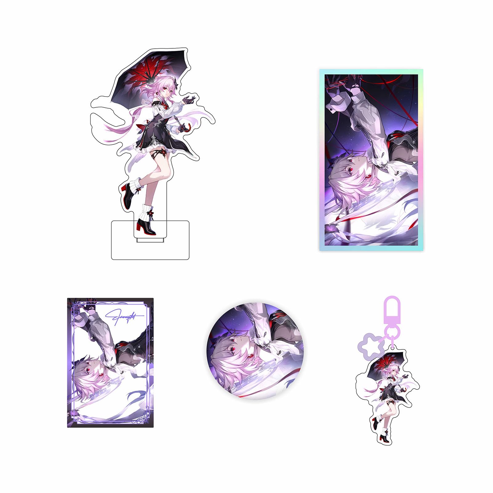 Amazon.co.jp: 崩壊スターレイル 長夜月 グッズ セット アクリル