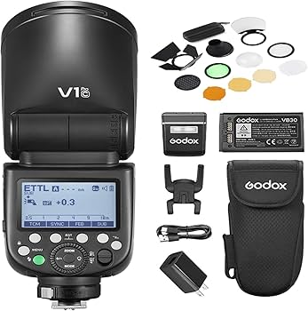 Amazon | 【GODOX正規代理店】GODOX V1Pro-C リチウムイオン丸頭カメラ