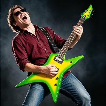 MSG Heavy Metal Guitar, Solid Body Electric Guitar