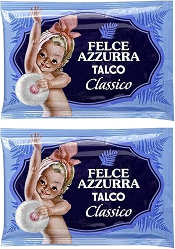 Paglieri Felce Azzurra - Sobres de repuesto, aroma clásico, 3.53 onzas, 3.53 oz, paquete de 2