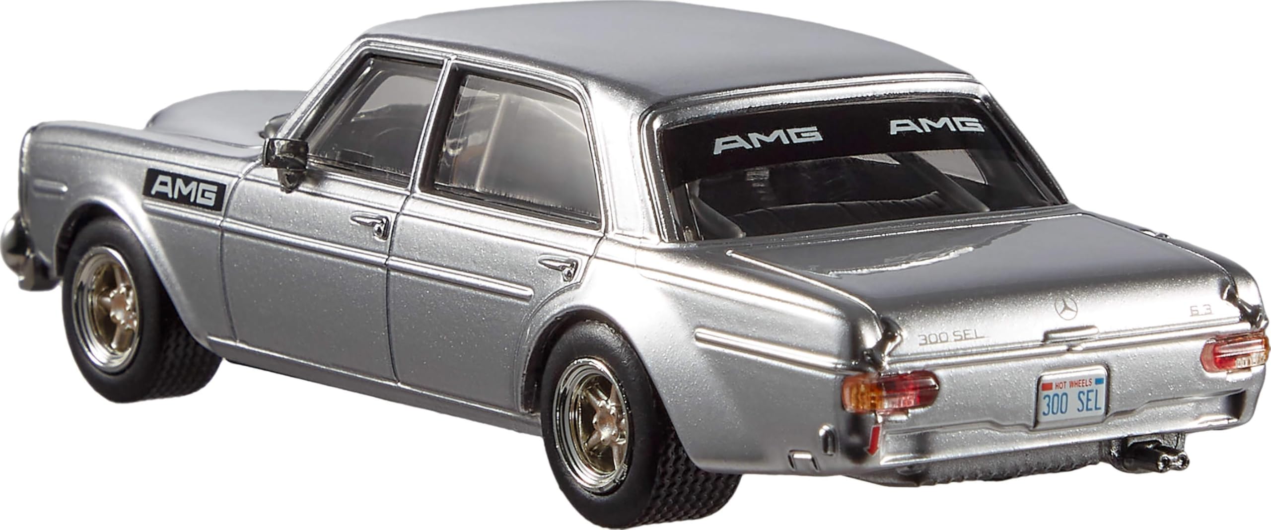 Hot Wheels Vehículo premium a escala 1:43, réplicas con licencia oficial para coleccionistas adultos, neumáticos de jinetes reales, cuerpo de metal/metal y chasis