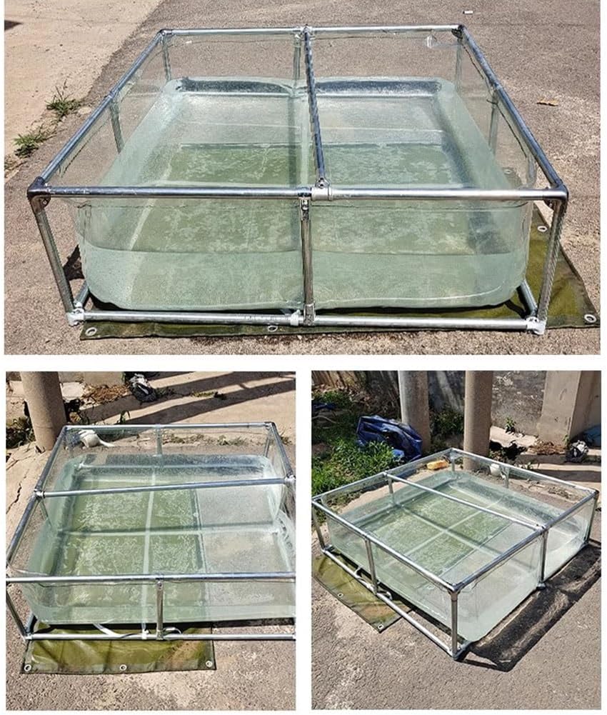 Photo inspiration: Visual Reference: Pool Above Ground Aquarium Pool With Support Transparent Viewing Panel