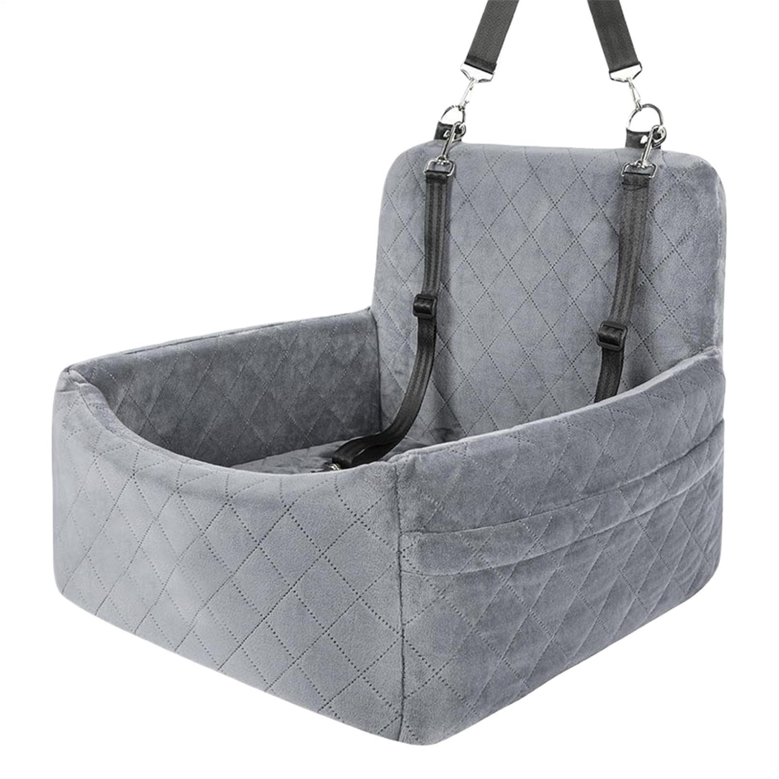 Siège auto pour chien et lit de sécurité lavable pour le transport d'animal domestique