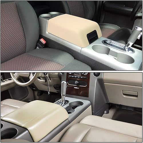 Miniatura 7 de DNA MOTORING GECS-004-YE - Kit de pestillo de tapa de reposabrazos de consola central de repuesto compatible con 04-08 F150  06-08 Mark LT, Pebble