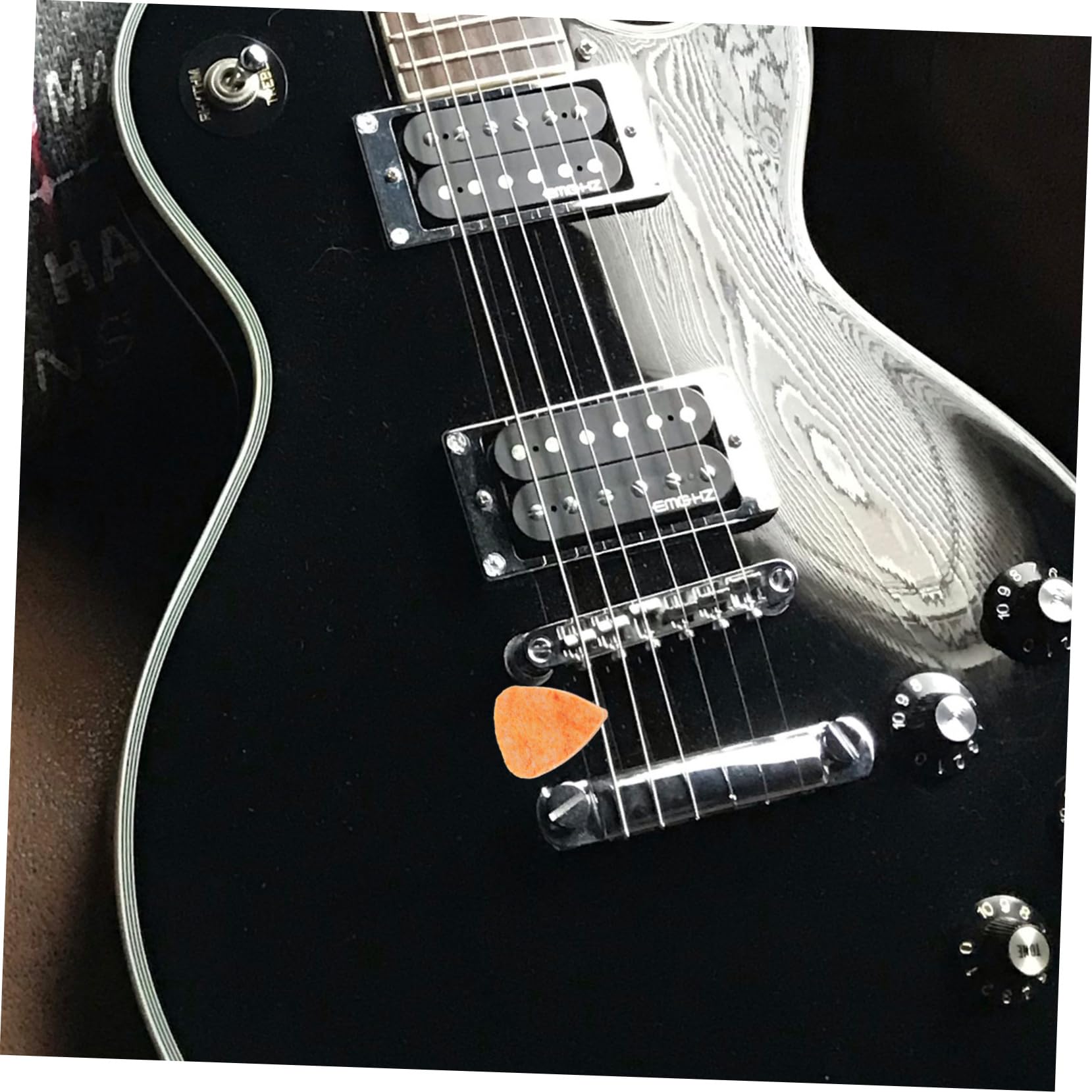 SUPVOX 10pcs Orange Felt Picks for Ukulele Plectrums for Low Tension Instruments Smooth Non Slippery Design for Authentic Sound for Ukulele Players